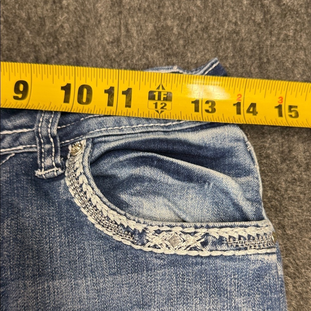 Westfield Eagle Stylish Light Blue Flare Jeans - Picture 12 of 14